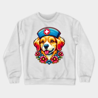 Nurse dog Crewneck Sweatshirt